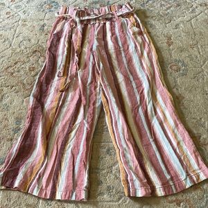 Stripped beach pants